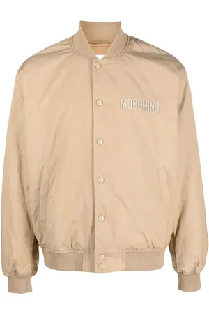 Moschino Bomberjacke mit Logo-Stickerei