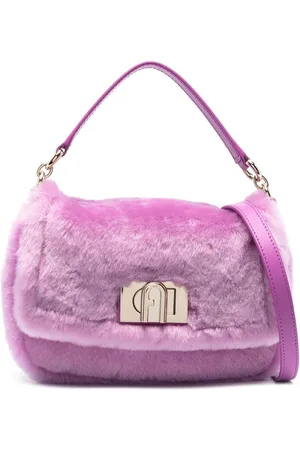 Furla Tasche mit Shearling