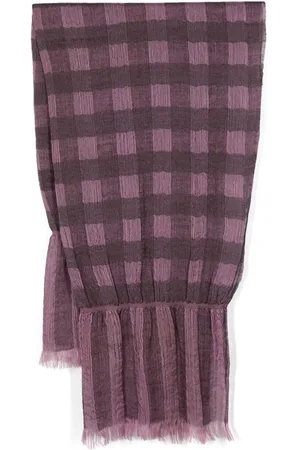 Issey Miyake 1980 Schal mit Karomuster