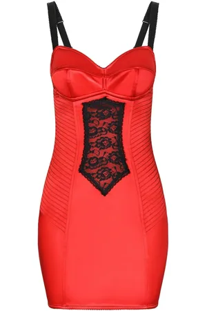 Dolce & Gabbana Minikleid mit Spitzendetail