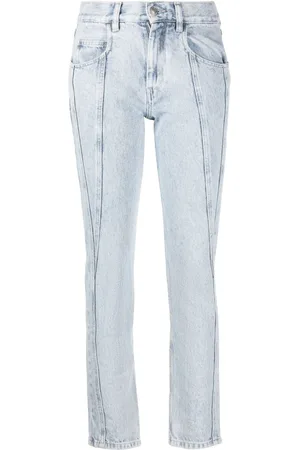 Isabel Marant Vikira Straight-Leg-Jeans