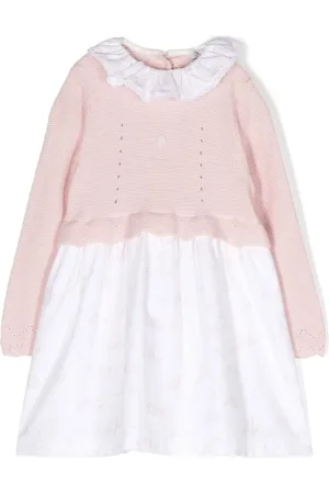 PATACHOU Kleid mit Rüschenkragen