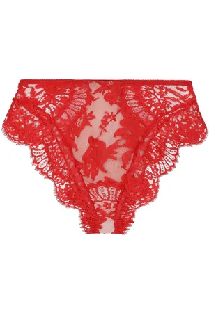 Dolce & Gabbana Hoch sitzender Slip aus Spitze