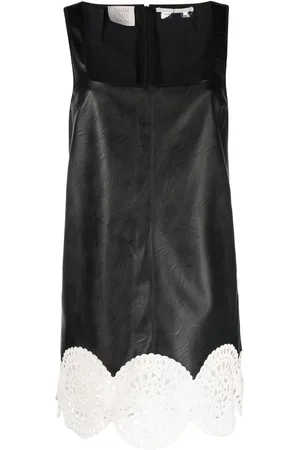 Stella McCartney Minikleid mit Lochstickerei