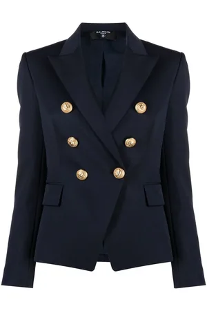 Balmain Blazer mit steigendem Revers