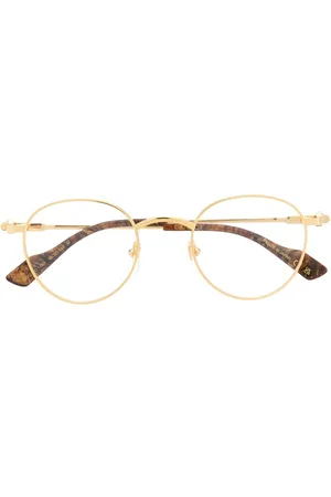 Gucci Brille mit rundem Gestell