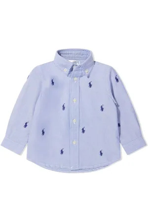 Ralph Lauren Hemd mit Polo Pony-Stickerei