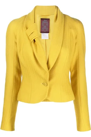 John Galliano 1990 Blazer mit einem Knopf