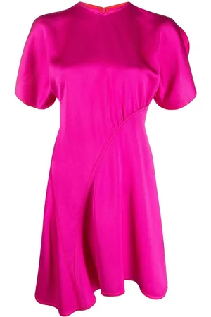 Victoria Beckham Minikleid mit rundem Ausschnitt