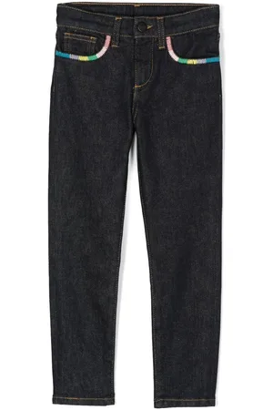 Palm Angels Jeans mit bestickten Kanten