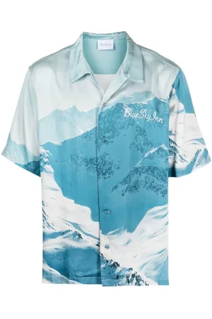 BLUE SKY INN Hemd mit abstraktem Print