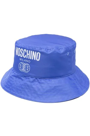 Moschino Fischerhut mit Logo-Print