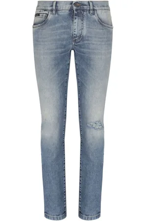 Dolce & Gabbana Skinny-Jeans im Distressed-Look