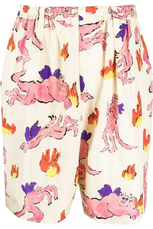 Marni Bermudas mit grafischem Print