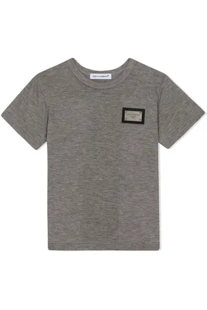 Dolce & Gabbana T-Shirt mit Logo-Schild