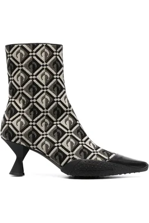 Marine Serre Moon Diamant Stiefeletten