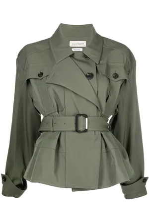 Alexander McQueen Jacke mit Schößchen