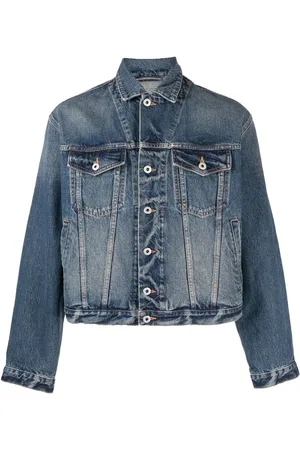 Kenzo Klassische Cropped-Jeansjacke