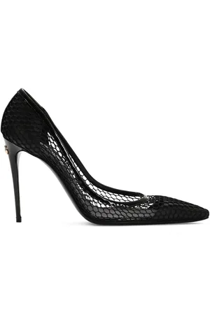 Dolce & Gabbana Pumps aus Lackledermesh 105mm