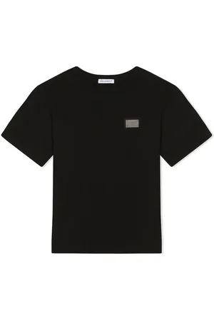 Dolce & Gabbana T-Shirt mit Logo-Schild