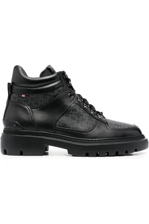 Bally Valensy Schnürstiefel mit Monogramm