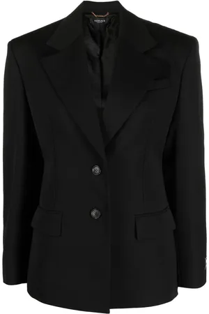 VERSACE Einreihiger Wollblazer