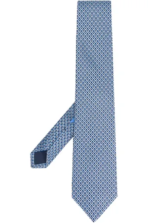 Salvatore Ferragamo Krawatte mit Monogramm-Print