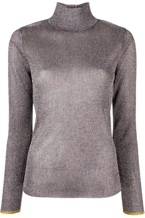 Tory Burch Pullover im Metallic-Look