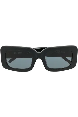 Linda Farrow X The Attico Jorja Sonnenbrille mit eckigem Gestell