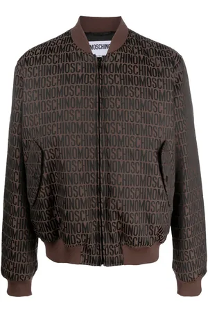 Moschino Bomberjacke mit Logo-Print