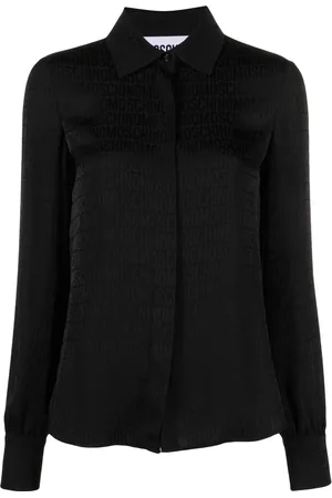 Moschino T-Shirt mit Monogramm-Print