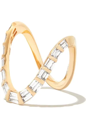 Anita 18kt Gelbgoldring mit Diamanten