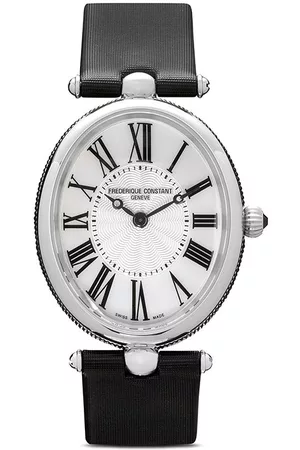 Frederique Constant Damen Schmuck - Ovale Art Déco Armbanduhr, 30 x 25mm