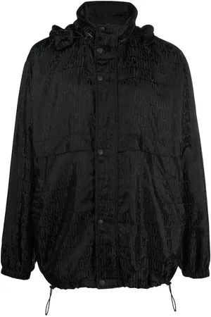Moschino Kapuzenjacke mit Jacquardmuster