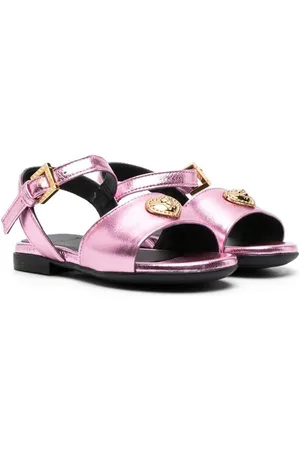 VERSACE Sandalen mit Medusa-Schild in Herzform