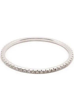EF Collection 14kt Weißgoldring mit Diamanten