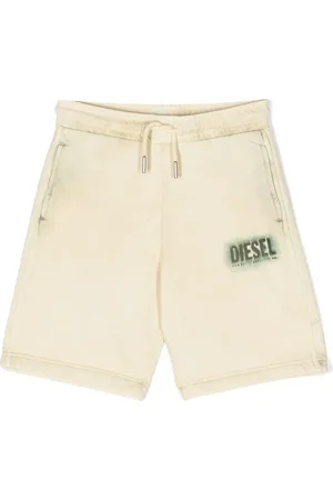 Diesel Joggingshorts mit Logo-Print