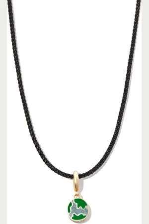 Lauren Rubinski 14kt Baby Lucky Star Gelbgoldhalskette mit Diamanten