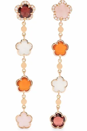 Pasquale Bruni 18kt Figlia dei Fiori Rotgoldohrringe mit Diamanten