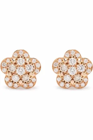 Pasquale Bruni 18kt Figlia dei Fiori Rotgoldohrringe mit Diamanten