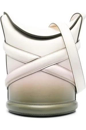 Alexander McQueen Beuteltasche mit Logo-Prägung
