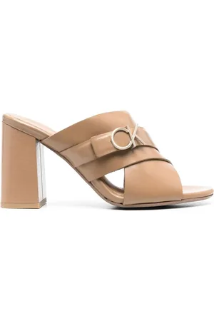 Calvin Klein Mules mit Logo-Schild 95mm