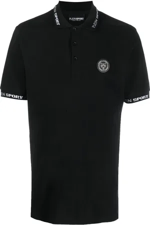 Philipp Plein Poloshirt mit Tiger-Print