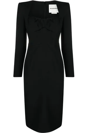 Roland Mouret Midikleid mit Herzausschnitt