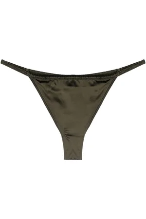 MAISON CLOSE Tanga aus Satin