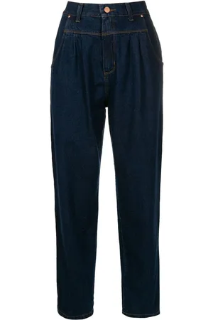 AMAPÔ Schmale High-Rise-Jeans