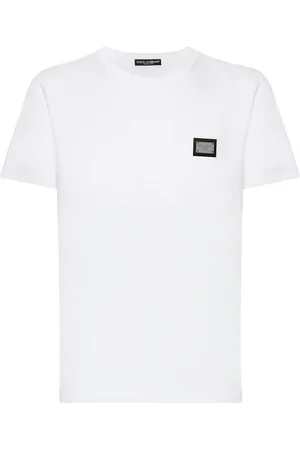 Dolce & Gabbana T-Shirt mit Logo-Schild