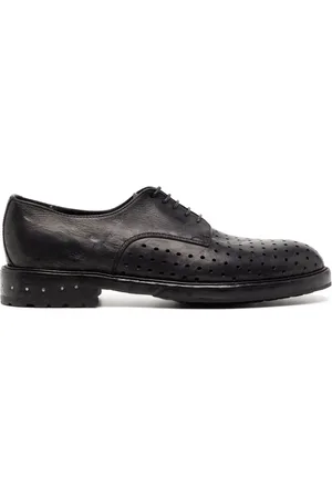 Nicolas Andreas Taralis Derby-Schuhe mit Budapestermuster 30mm