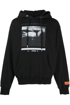 Heron Preston Hoodie mit Heron-Print