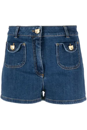 Moschino Jeans-Shorts mit Teddy-Knöpfen